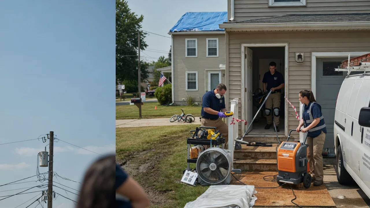 Water Damage Repair in Provencal, LA near me